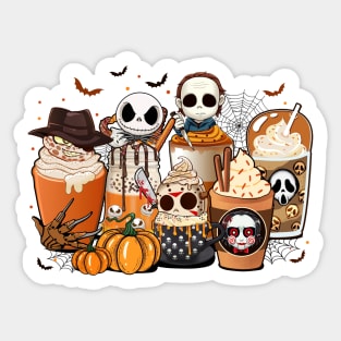Halloween Coffee Sticker
